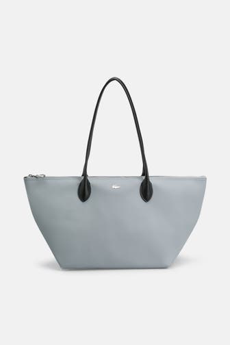 LACOSTE Schultertasche taubenblau
