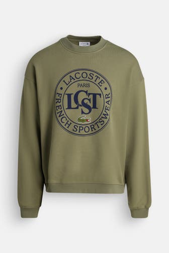 LACOSTE Sweatshirt dunkelgrün