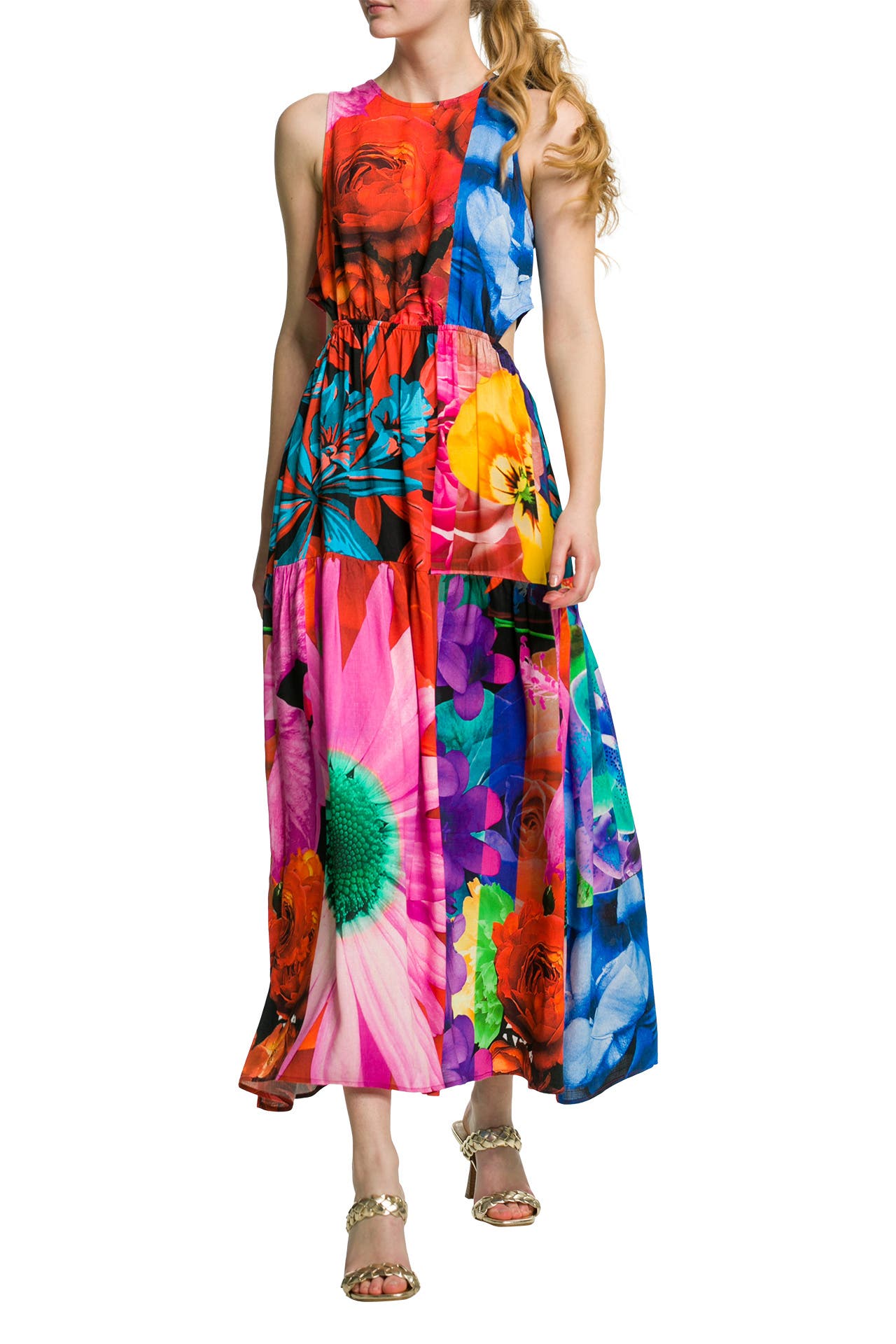 DESIGUAL Kleid bunt floral, Bild 1