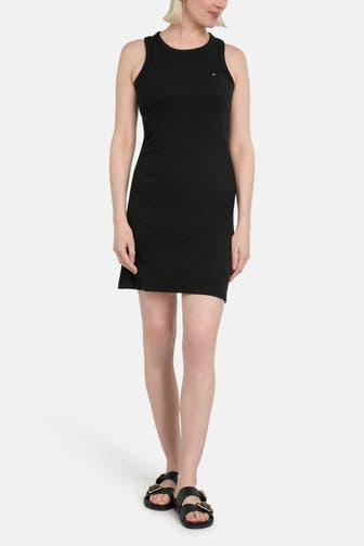 TOMMY HILFIGER Strickkleid schwarz
