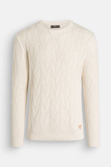 GUESS Strickpullover creme