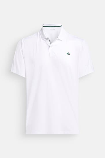 LACOSTE Polo-Shirt weiß