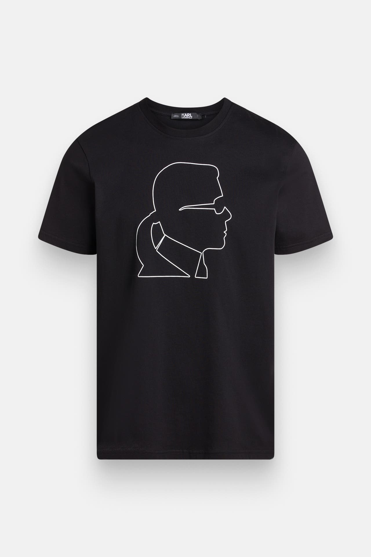 KARL LAGERFELD T-Shirt 'Cameo' schwarz, Bild 1