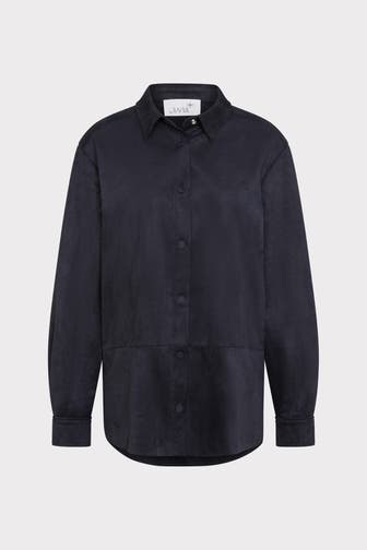 JUVIA Bluse nachtblau