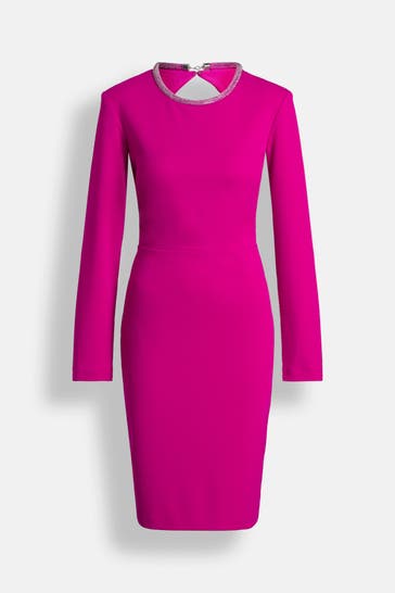 JOSEPH RIBKOFF Kleid magenta