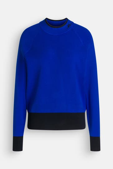 J.LINDEBERG SPORTSWEAR Strickpullover 'Zoe' zweifarbig