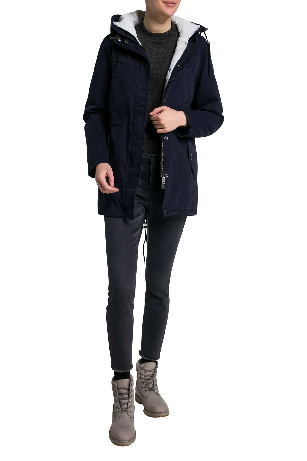SUPERDRY 2 in 1 Parka Rookie Sherpa gunstig online kaufen Outletcity