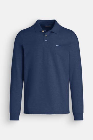 NEW ZEALAND AUCKLAND Longsleeve nachtblau meliert