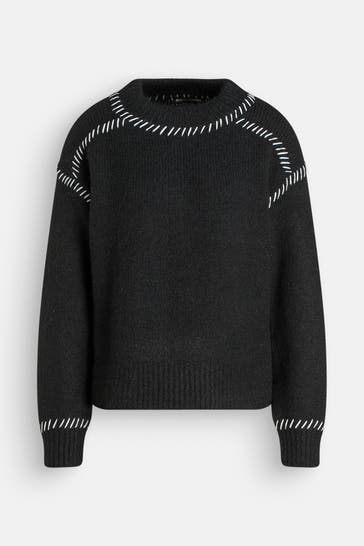 SCOTCH & SODA Strickpullover schwarz