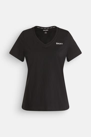 DKNY T-Shirt schwarz