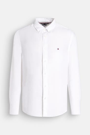 TOMMY HILFIGER Leinenhemd Regular Fit