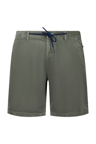 NEW ZEALAND AUCKLAND Cord-Shorts graugrün
