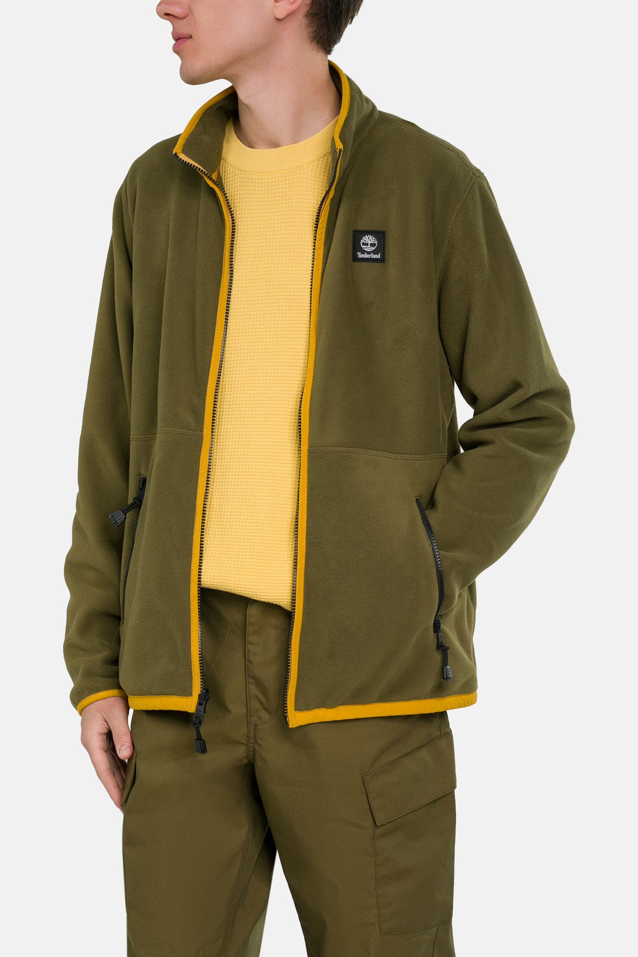 TIMBERLAND Fleecejacke oliv, Bild 1