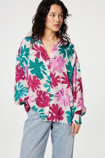 FABIENNE CHAPOT Casual-Bluse floral