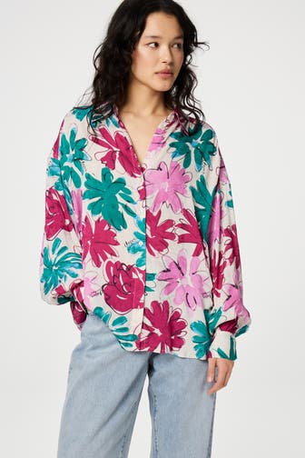 FABIENNE CHAPOT Casual-Bluse floral