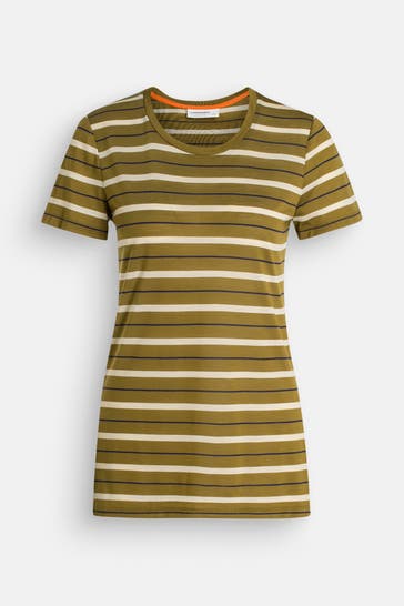 ICEBREAKER Funktionsshirt 'Wave' gestreift