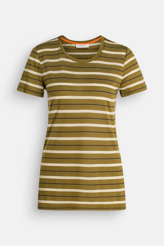 ICEBREAKER Funktionsshirt 'Wave' gestreift
