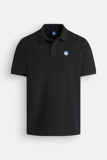 NORTH SAILS Polo-Shirt schwarz