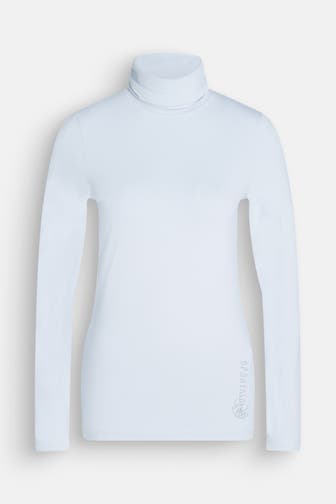 SPORTALM Rollkragen-Longsleeve hellblau