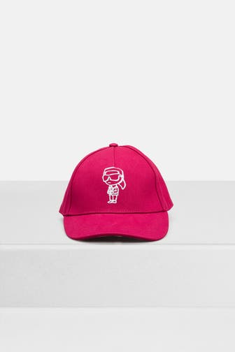 KARL LAGERFELD Basecap 'Sketch' fuchsia
