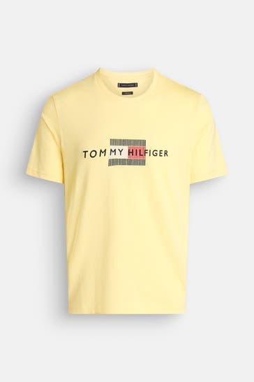 TOMMY HILFIGER T-Shirt gelb