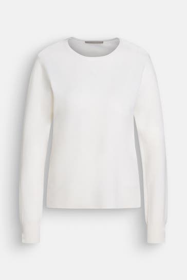 (THE MERCER) N.Y. Kaschmirpullover weiß