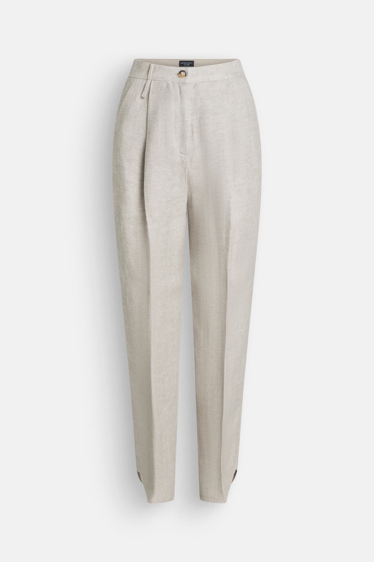 EMPORIO ARMANI Leinenmix-Stoffhose mehrfarbig, Bild 1
