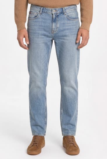 TOMMY HILFIGER - Jeans straight hellblau