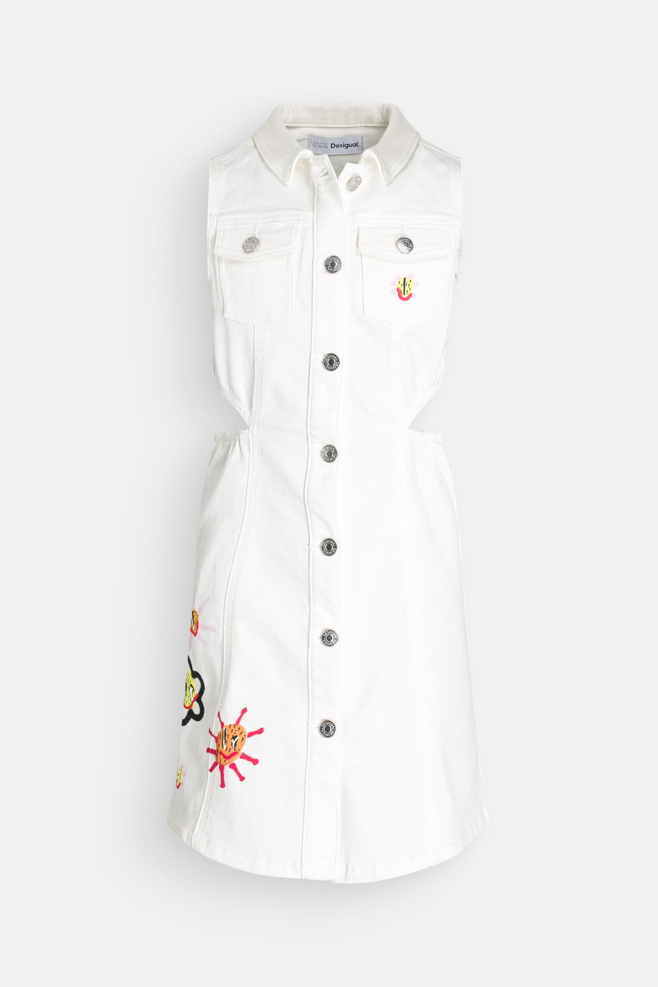 DESIGUAL Jeanskleid weiß, Bild 1