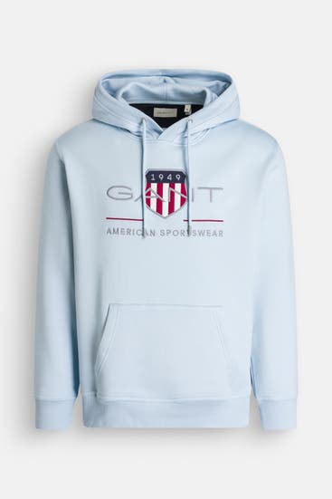 GANT - Hoodie taubenblau