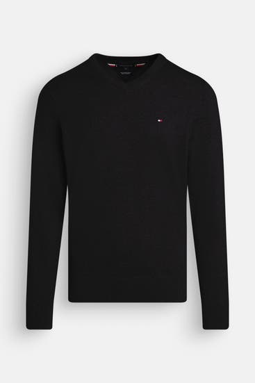 TOMMY HILFIGER - Strickpullover schwarz