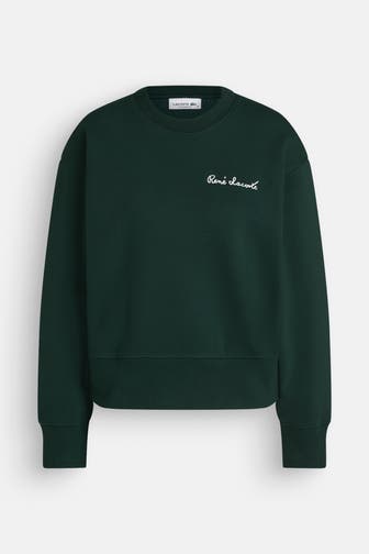 LACOSTE Sweatshirt dunkelgrün