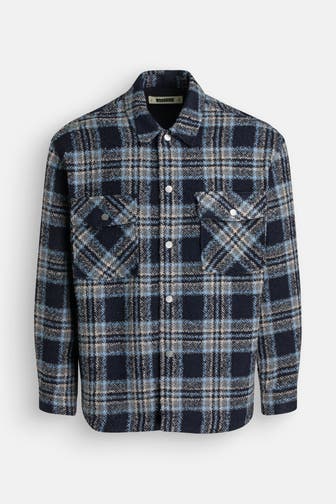 WOODBIRD Overshirt 'Buck' kariert