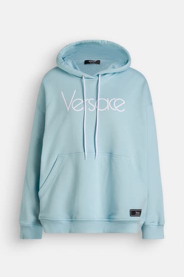 VERSACE - Hoodie hellblau