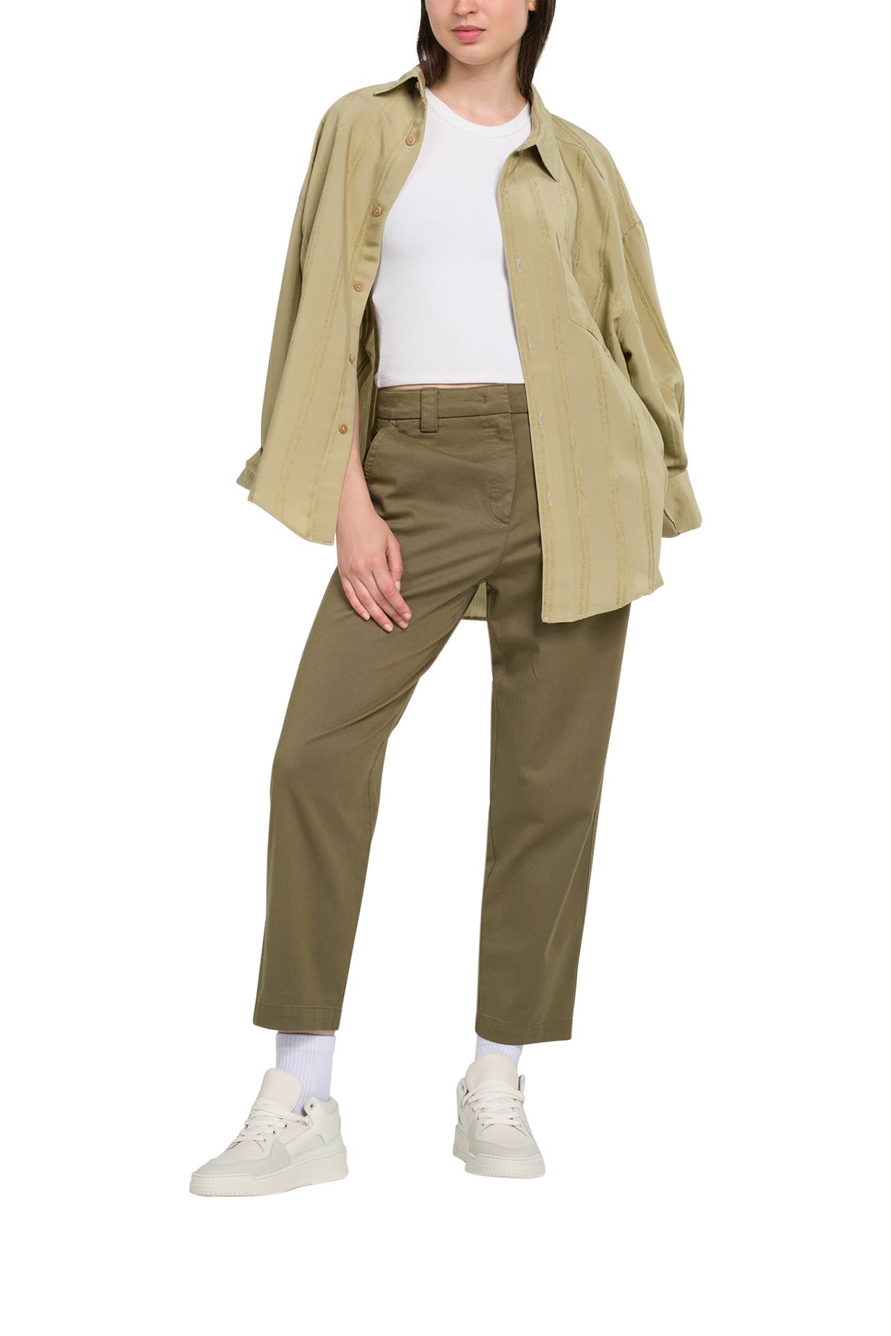 MARC O'POLO Stoffhose oliv, Bild 1