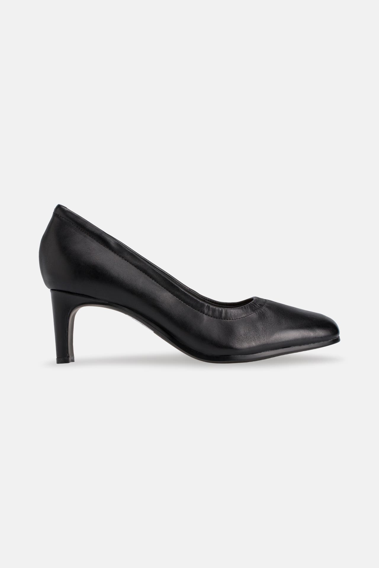 CLARKS Leder-Pumps 'Seren 55' schwarz, Bild 1