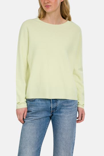 DRYKORN Strickpullover 'Melise' hellgelb