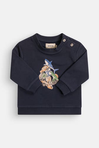 WHEAT Sweatshirt 'Billy' navy