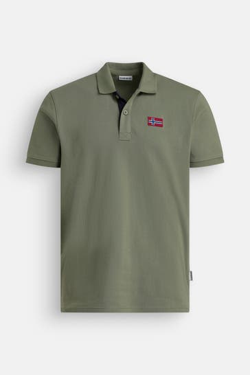 NAPAPIJRI Polo-Shirt 'Emira' graugrün