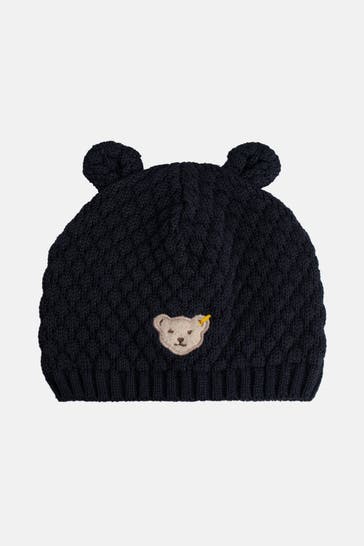 STEIFF Strickmütze navy