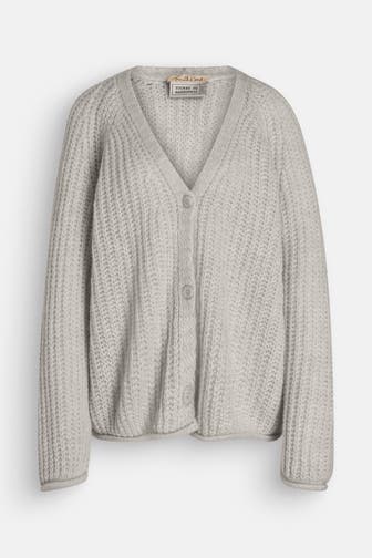 SMITH & SOUL Strickcardigan hellgrau