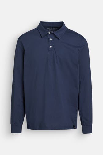 NORTH SAILS Langarm-Polo dunkelblau