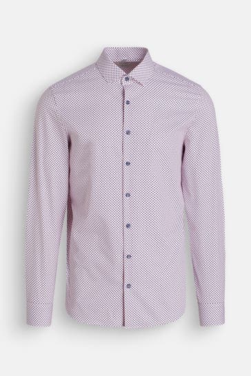 OLYMP Level Five Casual-Hemd gemustert Slim Fit