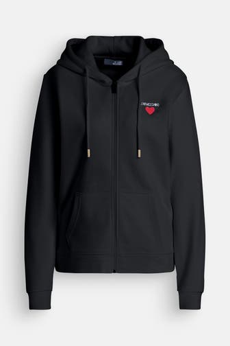 LOVE MOSCHINO Sweatjacke schwarz