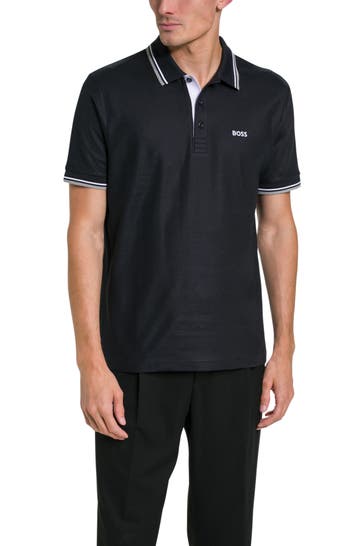 BOSS GREEN Polo-Shirt 'Paddy Pro' schwarz