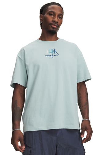 UNDER ARMOUR T-Shirt hellblau