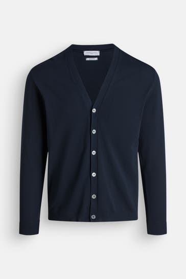 DANIELE FIESOLI Strickjacke nachtblau