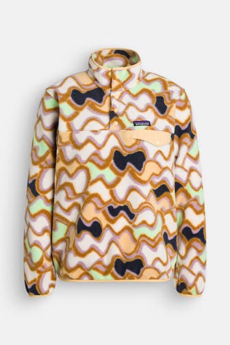 PATAGONIA Fleece-Troyer gemustert