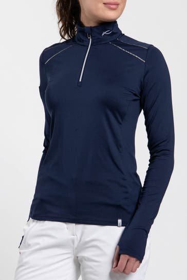 KJUS Midlayer dunkelblau