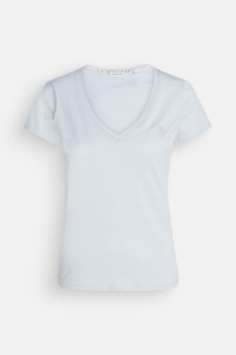 U.S. POLO ASSN. T-Shirt 'Bell' eisblau